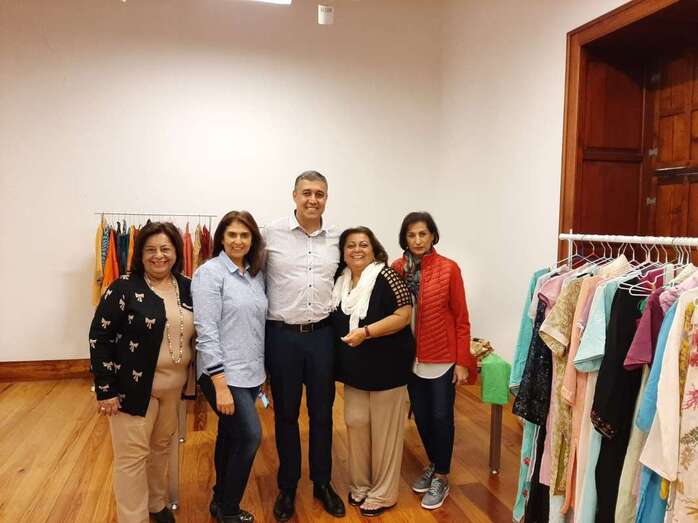 La Casa Condal de San Juan acoge este mercadillo solidario (Foto TA)